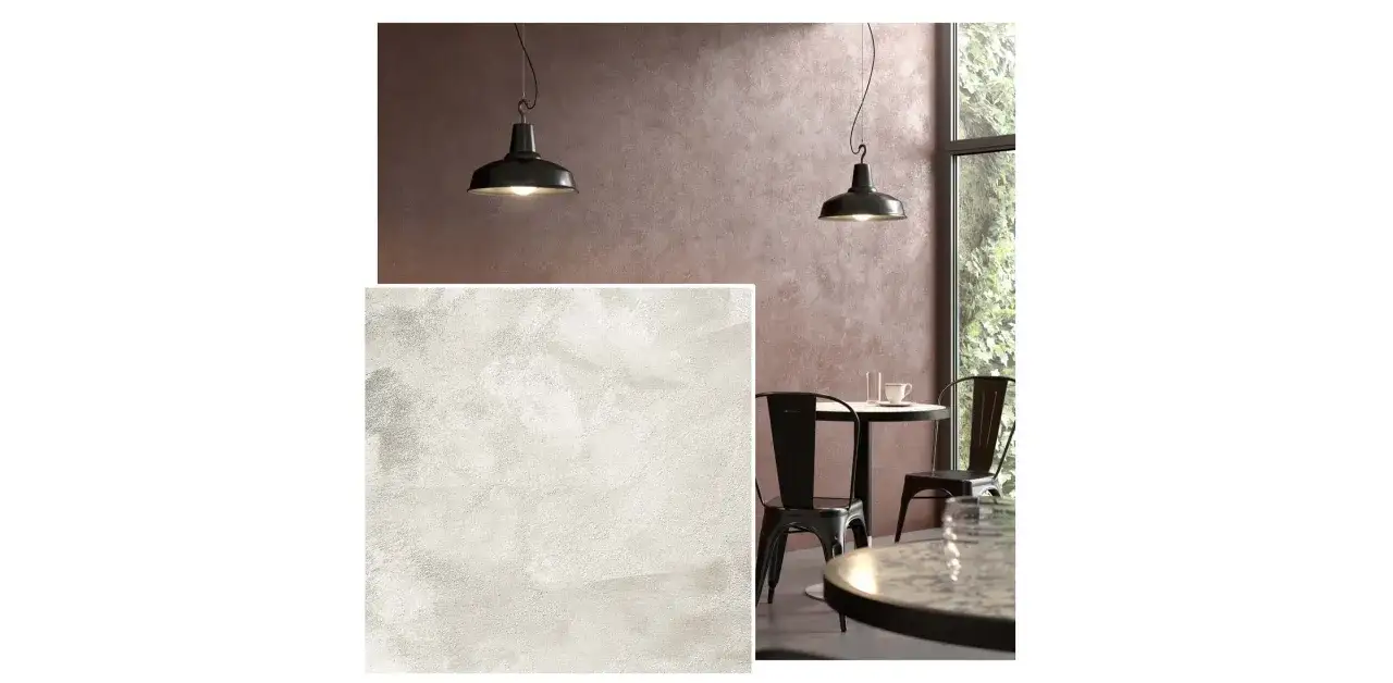 Pittura sabbiata: un'idea d'arredo con pro e contro. La texture materica dona profondit&agrave;, ma la pulizia richiede attenzione.