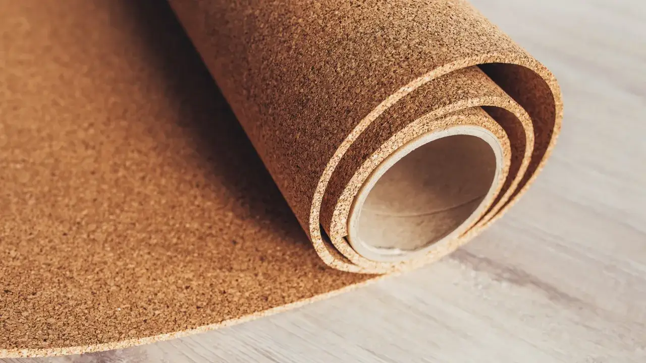 Rotoli di sughero per insonorizzare, materiale naturale e versatile per isolare acusticamente e termicamente.