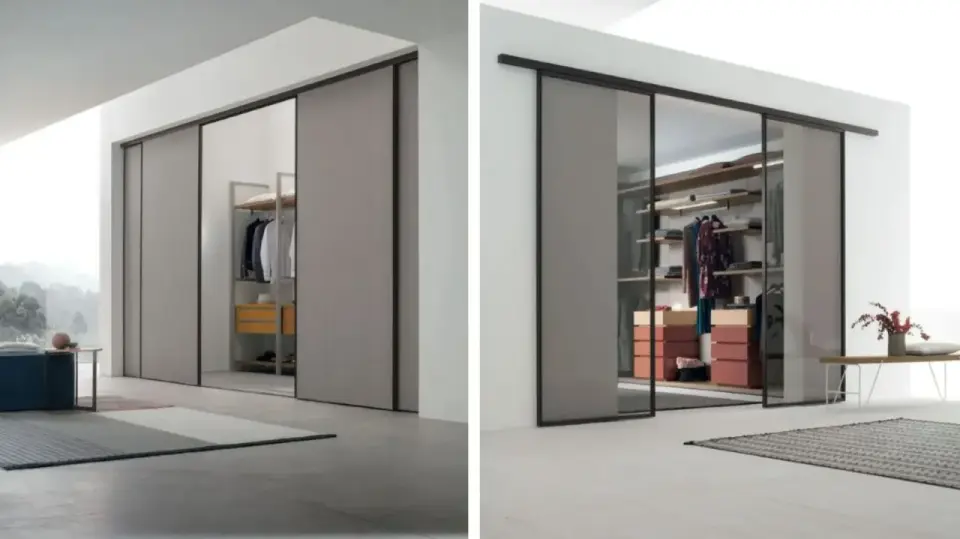 Porte per cabina armadio in cartongesso - scegli la soluzione giusta
